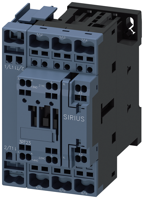 Contactor, AC-1, 40 A/400 V/40 °C, S0, 4 polos, 23 (3RT2326-2AP00)