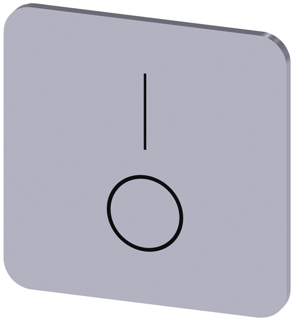 plaquita de identificación para pegar en caja, Tam (3SU1900-0AF81-0QP0)